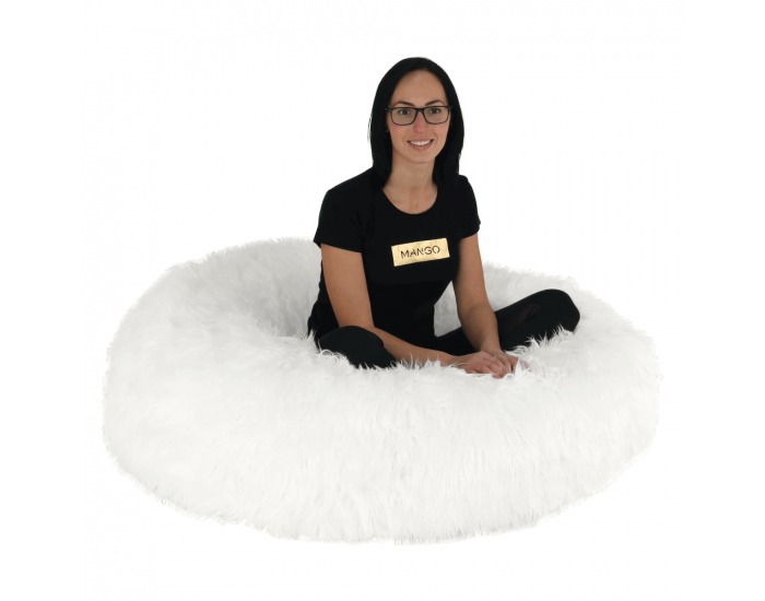 Sedací vak Dandar - biela