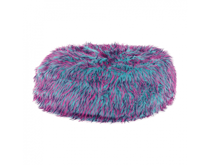 Sedací vak Dandar - cyklaménová / modrá