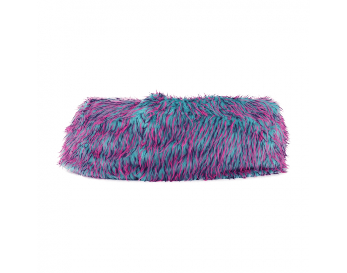 Sedací vak Dandar - cyklaménová / modrá