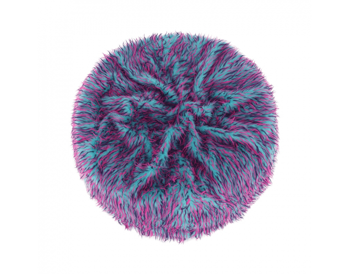 Sedací vak Dandar - cyklaménová / modrá