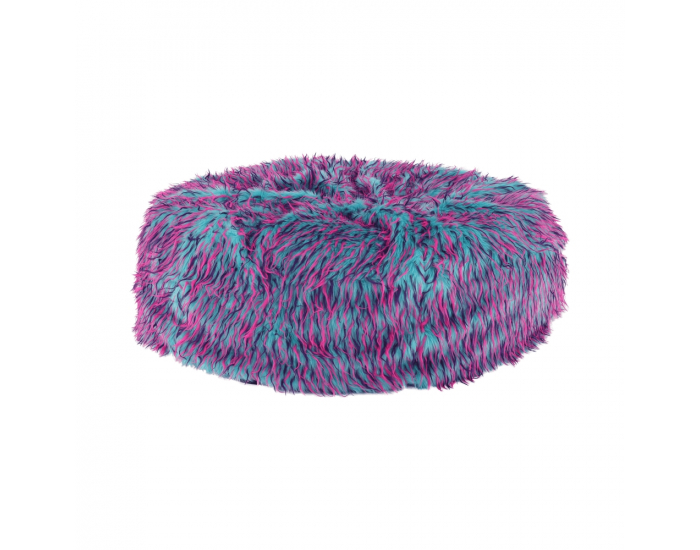 Sedací vak Dandar - cyklaménová / modrá