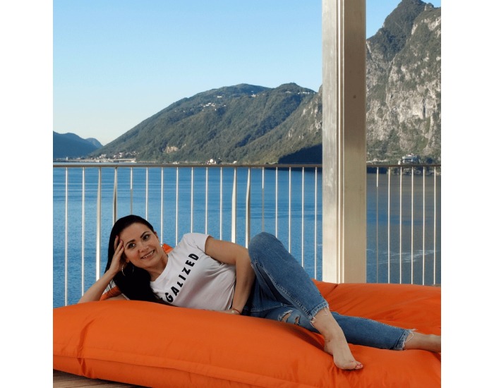 Sedací vak Getaf - oranžová