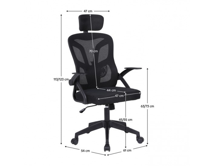 Kancelárske kreslo Sedos - čierna