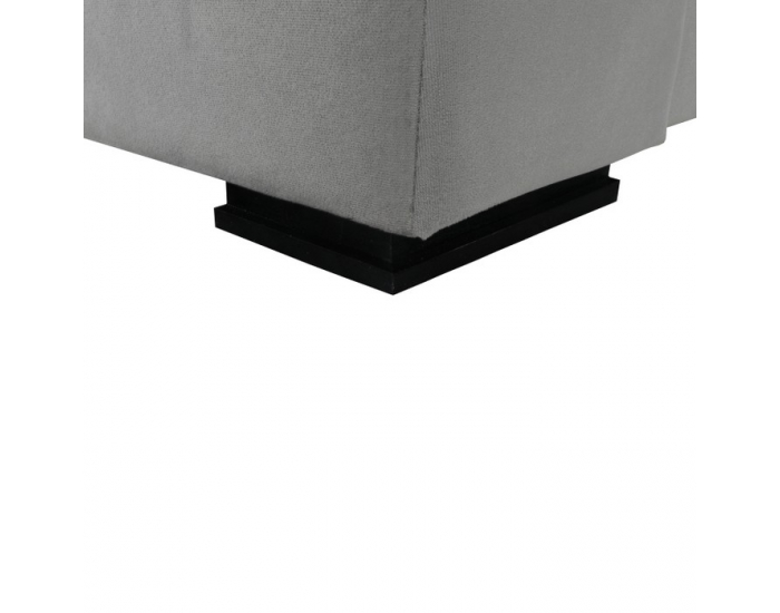 Rohová sedačka Segoria L - sivá