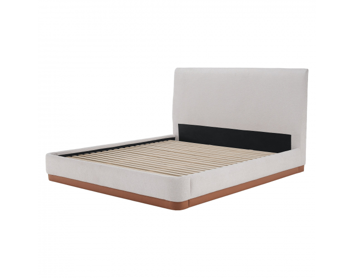 Manželská posteľ s roštom Selina 160 - biela