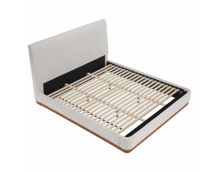 Manželská posteľ s roštom Selina 160 - biela