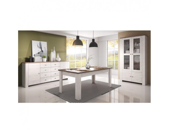 Šesťbodové osvetlenie Nerita - biela