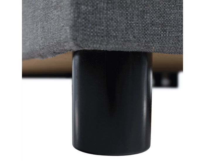 Jednolôžková posteľ (váľanda) s úložným priestorom Sherin 110 - sivá / vzor