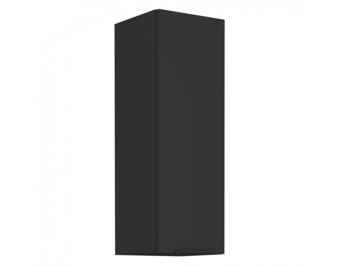 Horná kuchynská skrinka Siber 30 G-90 1F - čierna