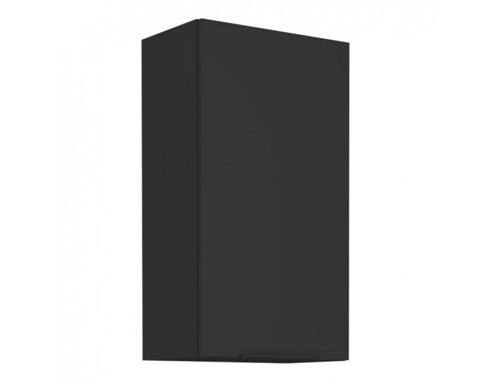 Horná kuchynská skrinka Siber 50 G-90 1F - čierna