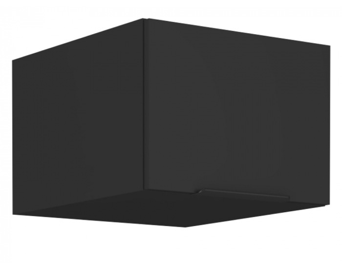 Horná kuchynská skrinka Siber 50 NAGU-36 1F - čierna