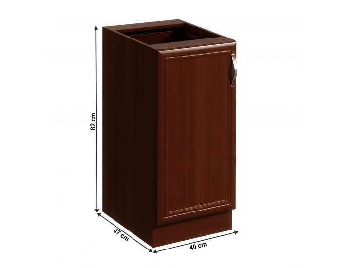 Dolná kuchynská skrinka Sicilia D40 L - orech Milano