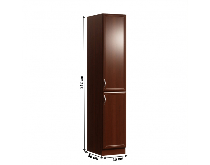 Potravinová skriňa Sicilia D40SP P - orech Milano