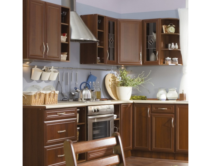 Skrinka na vstavanú chladničku Sicilia D60ZL L - orech Milano