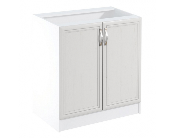 Dolná kuchynská skrinka Sicilia D80 - biela / sosna Andersen