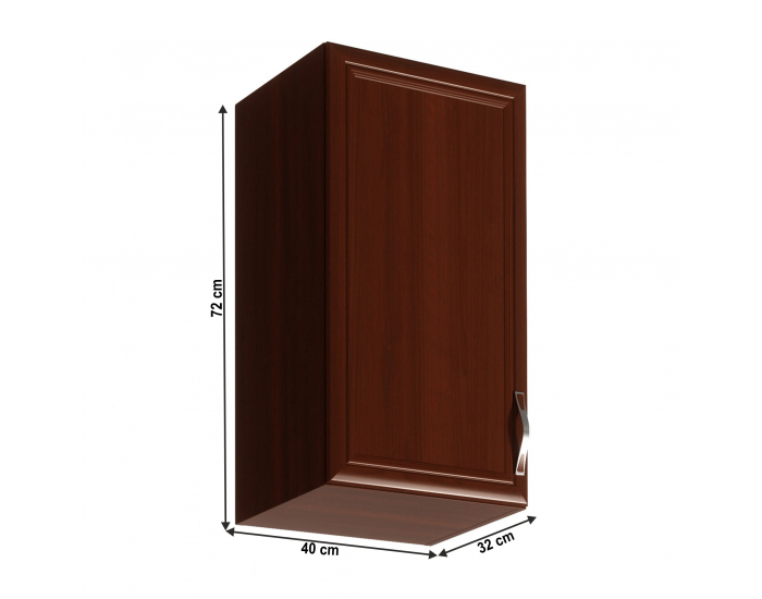 Horná kuchynská skrinka Sicilia G40 L - orech Milano