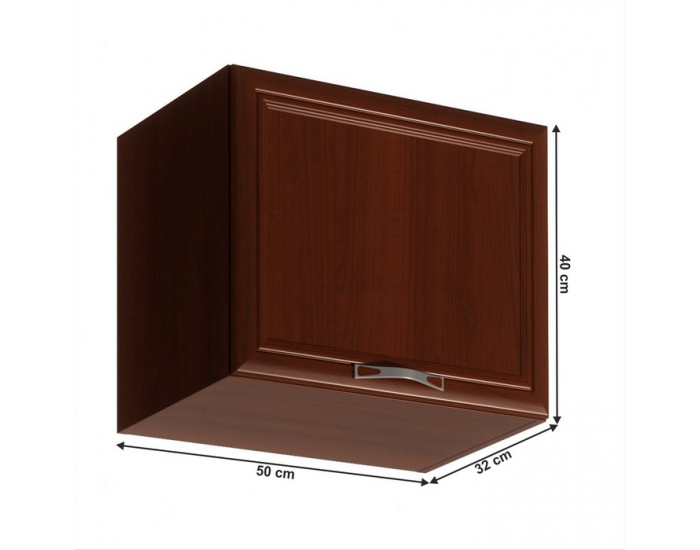 Horná kuchynská skrinka Sicilia G50K - orech Milano
