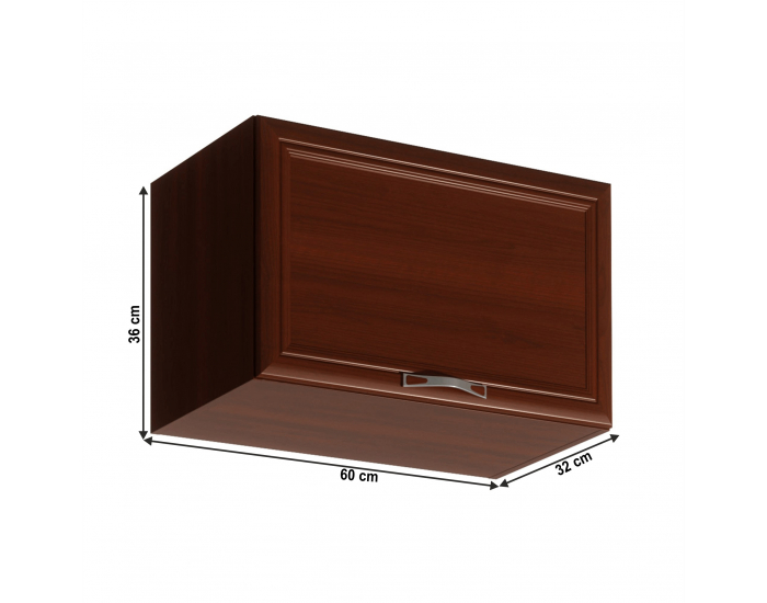 Horná kuchynská skrinka Sicilia G60KN - orech Milano