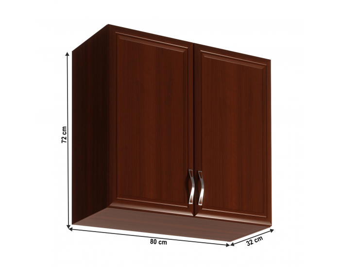 Horná kuchynská skrinka Sicilia G80 - orech Milano