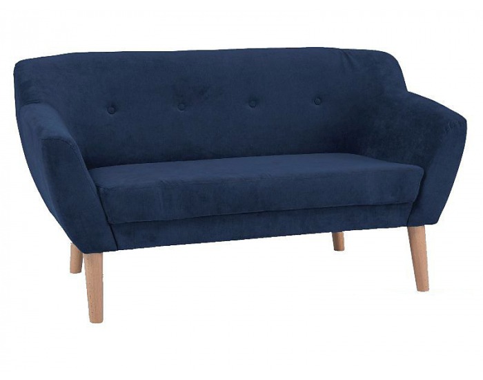 Pohovka Bergen - tmavomodrá