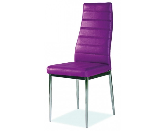 Jedálenská stolička H-261 - fialová