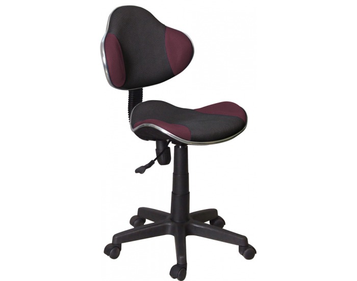 Kancelárska stolička Q-G2 - fialová / čierna