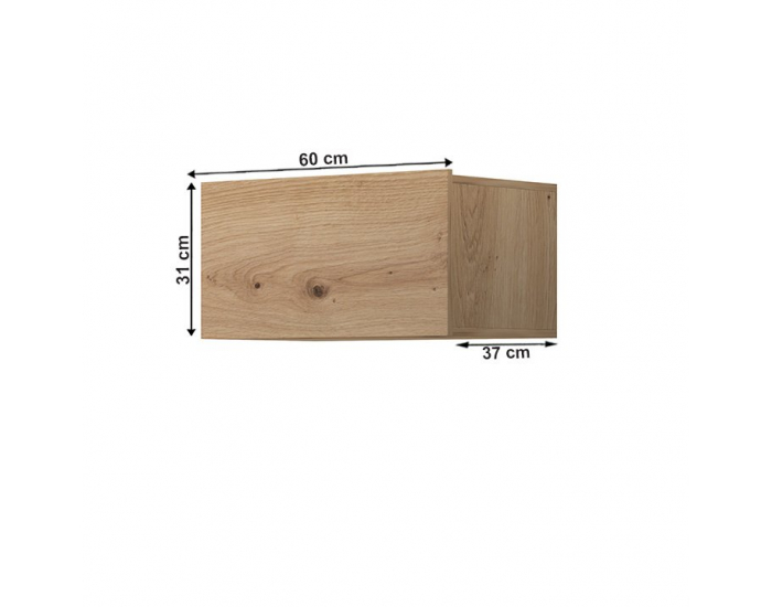 Skrinka na stenu Spring ED 60 - dub artisan