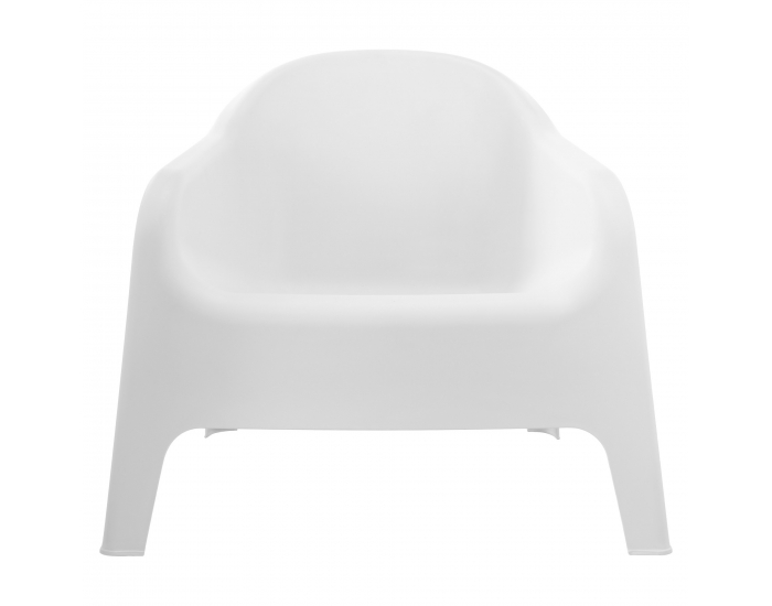 Záhradné stohovateľné kreslo Sokra New - biela