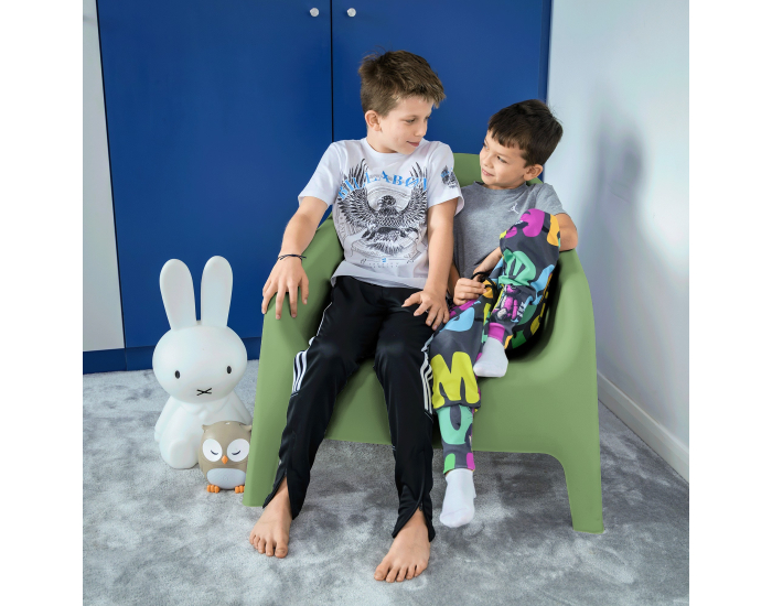 Záhradné stohovateľné kreslo Sokra New - zelená