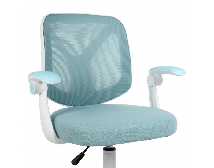 Kancelárska stolička Solari - modrá / biela