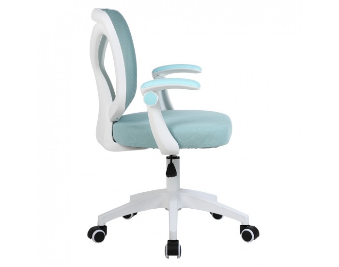 Kancelárska stolička Solari - modrá / biela