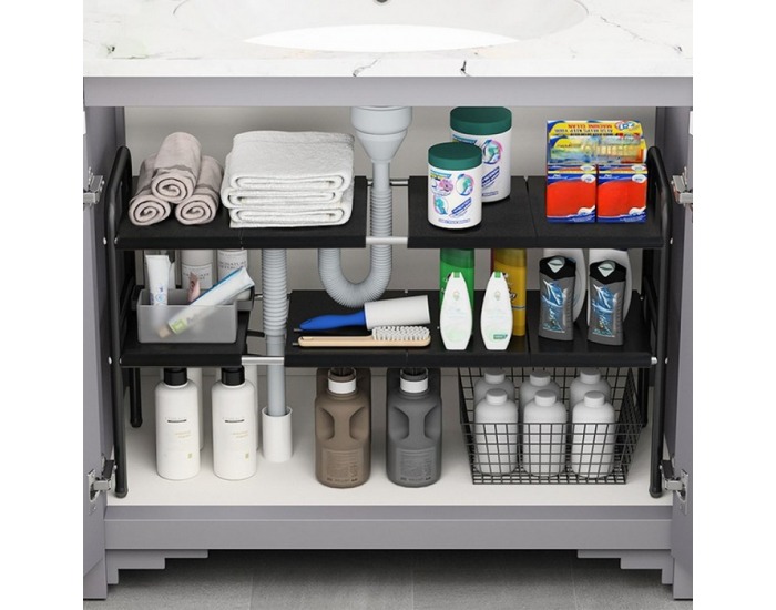 Regál Somer - čierna