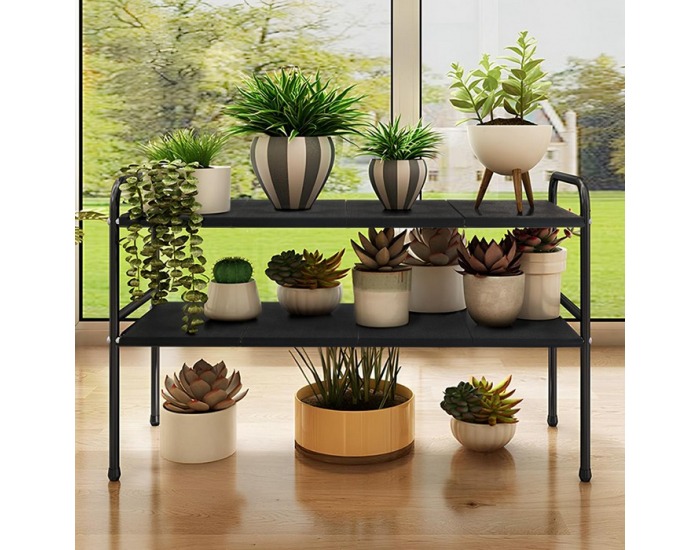 Regál Somer - čierna