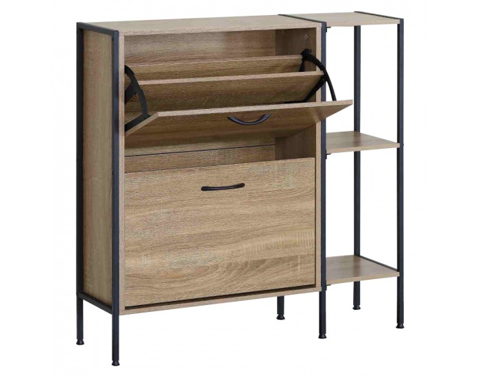 Botník (skrinka na topánky) Sovio - dub