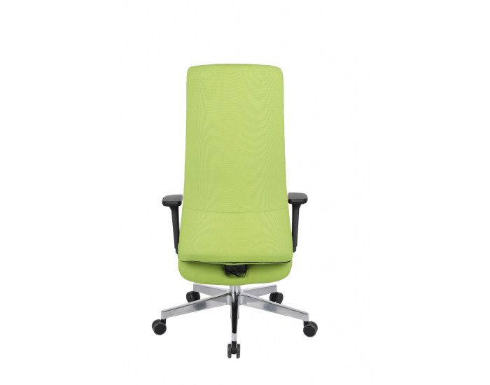Kancelárska stolička s podrúčkami Starmit B - zelená / chróm