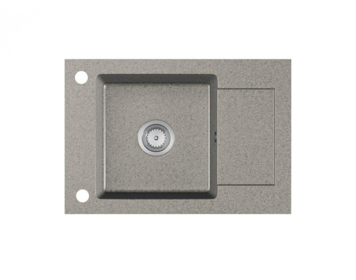 Granitový kuchynský drez Stema 61,5x43,5 cm - sivá