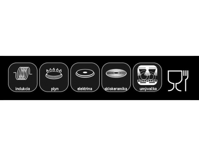 Hliníková panvica s nepriľnavým povrchom Stone 28 cm - sivý kameň