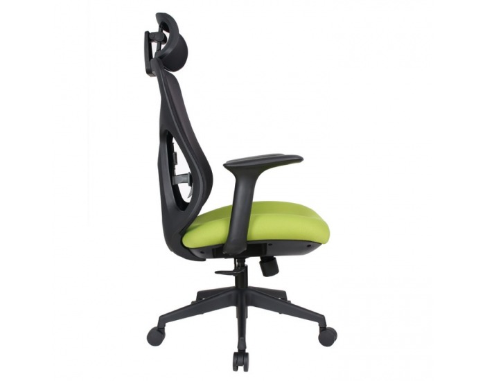 Kancelárske kreslo Sulivan - zelená / čierna