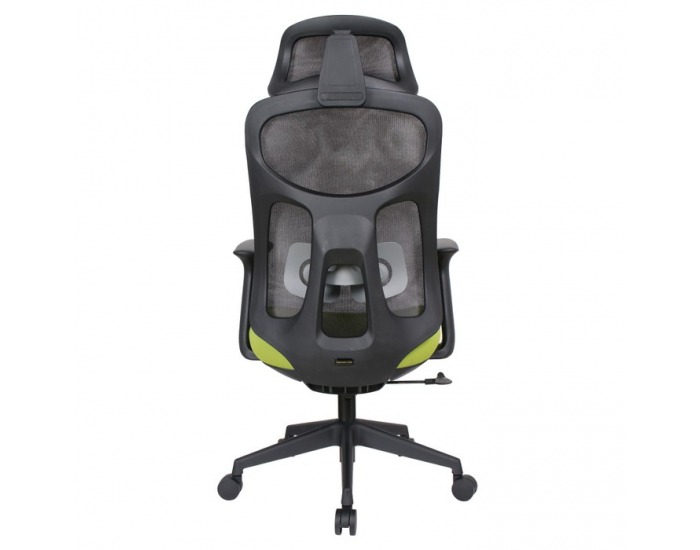 Kancelárske kreslo Sulivan - zelená / čierna