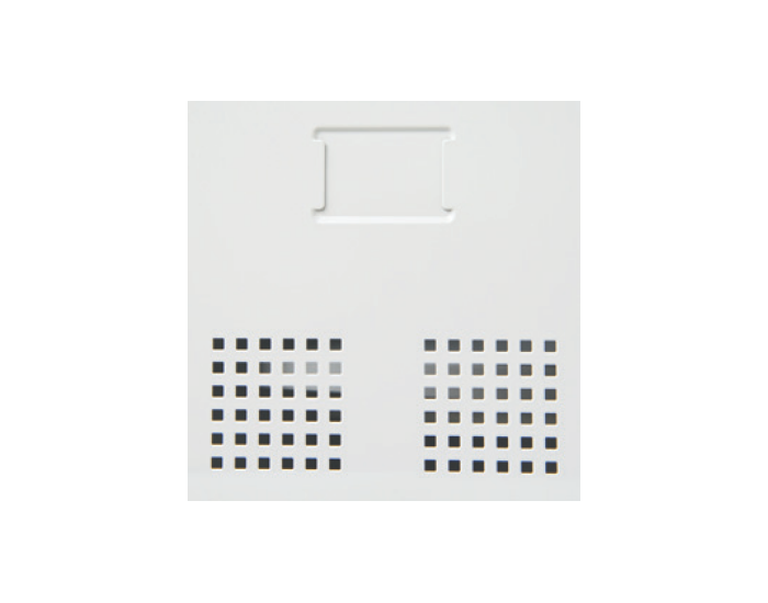 Kovová šatňová skriňa s dvoma komorami SUP E300-02 - svetlosivá