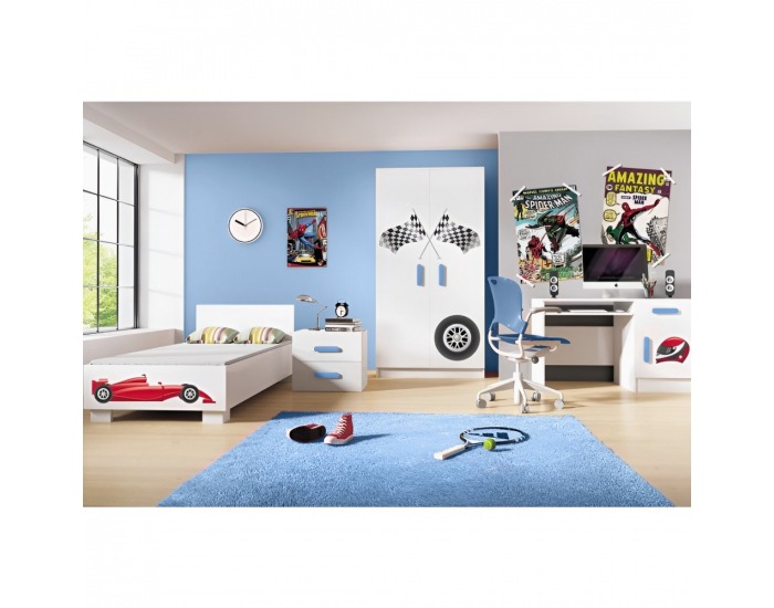 Úchytka na nábytok Svend - modrá