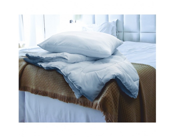 Antialergický paplón a vankúš Sweet 140x200/70x90 cm - biela