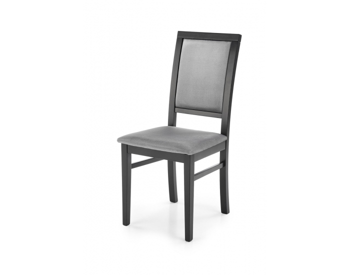 Jedálenská stolička Sylwek 1 - čierna / svetlosivá