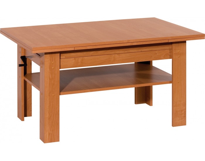 Rozkladací konferenčný stolík Sylwia - jelša