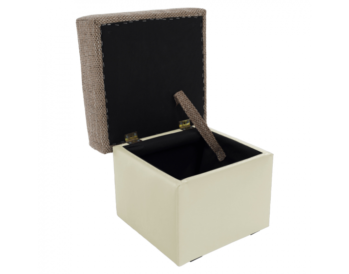 Taburetka T1 - cappuccino / béžová