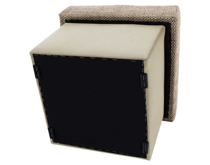 Taburetka T1 - cappuccino / béžová