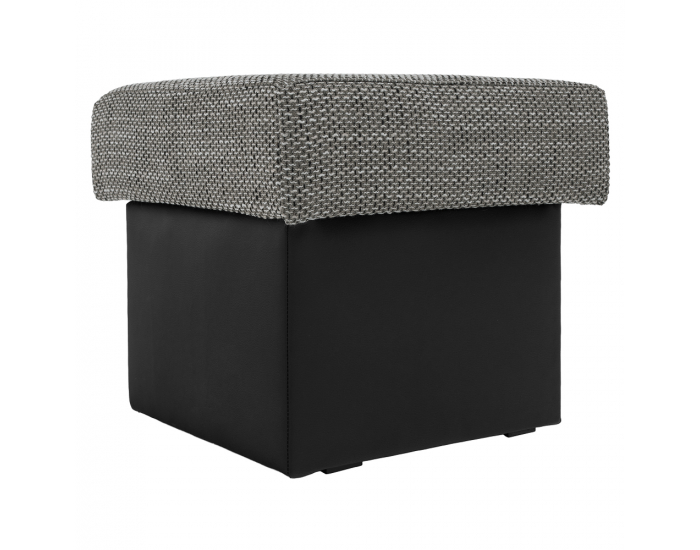 Taburetka T1 - sivá / čierna