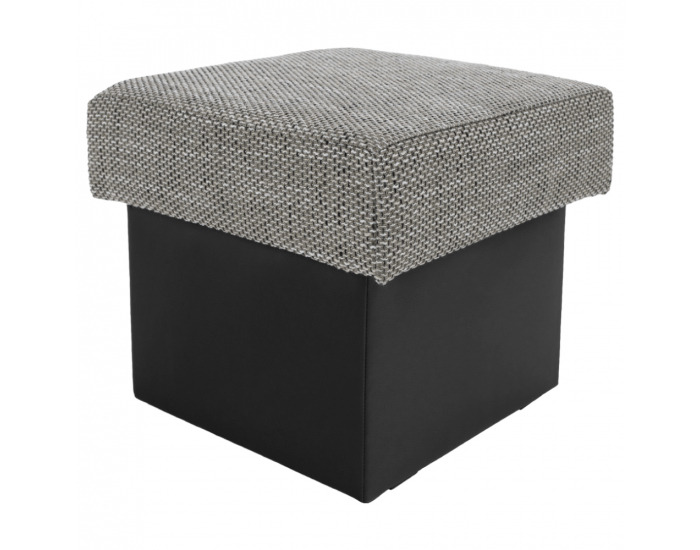 Taburetka T1 - sivá / čierna