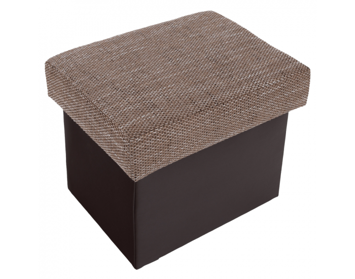 Taburetka T2 - cappuccino / tmavohnedá