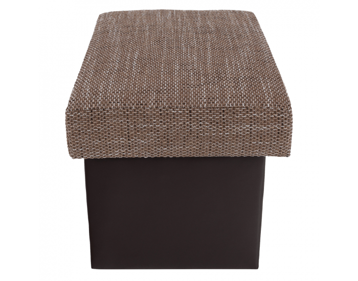 Taburetka T2 - cappuccino / tmavohnedá